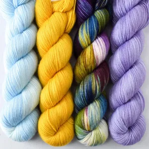 After All, Goldenrod, Orchid, Party Favors - Yummy 2-Ply Quartet - Babette