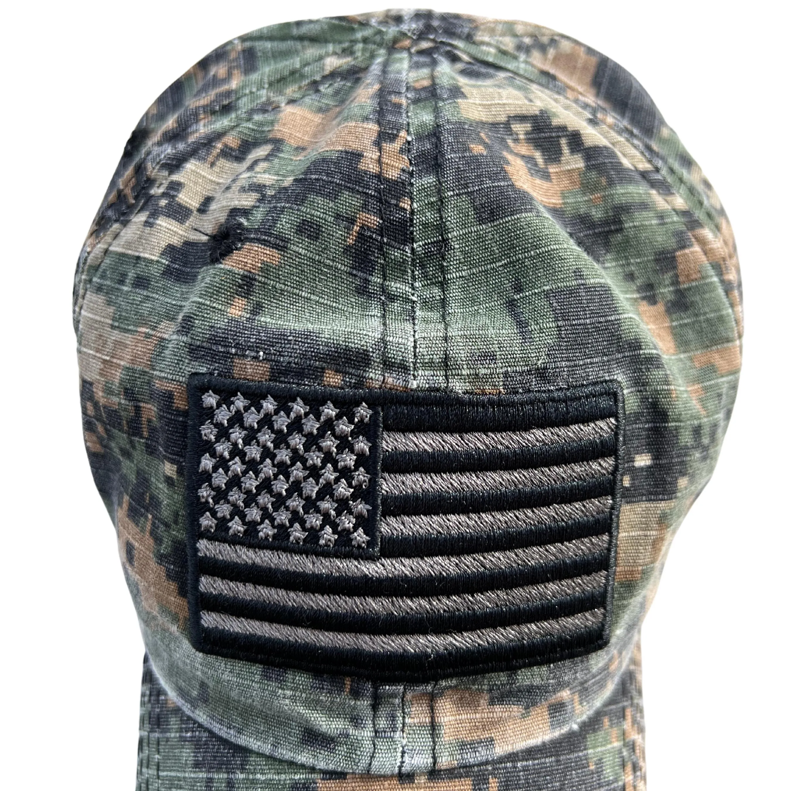 American Flag Digital Camo Range Hat