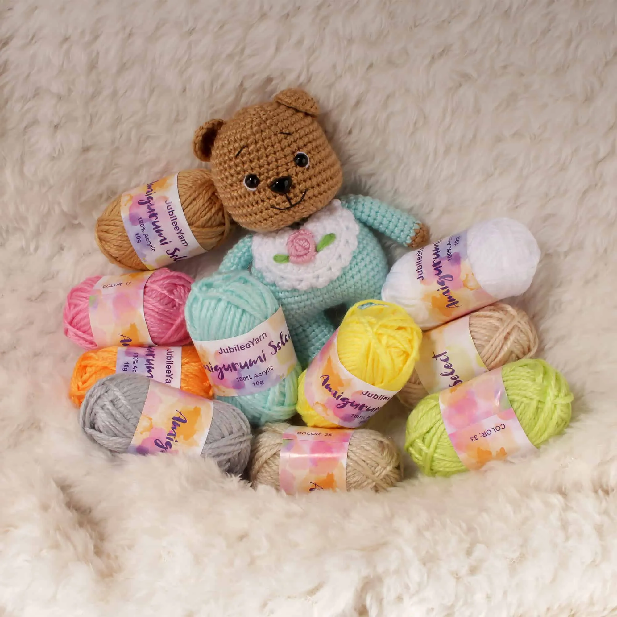 Amigurumi Select Yarn: Mini Bonbons