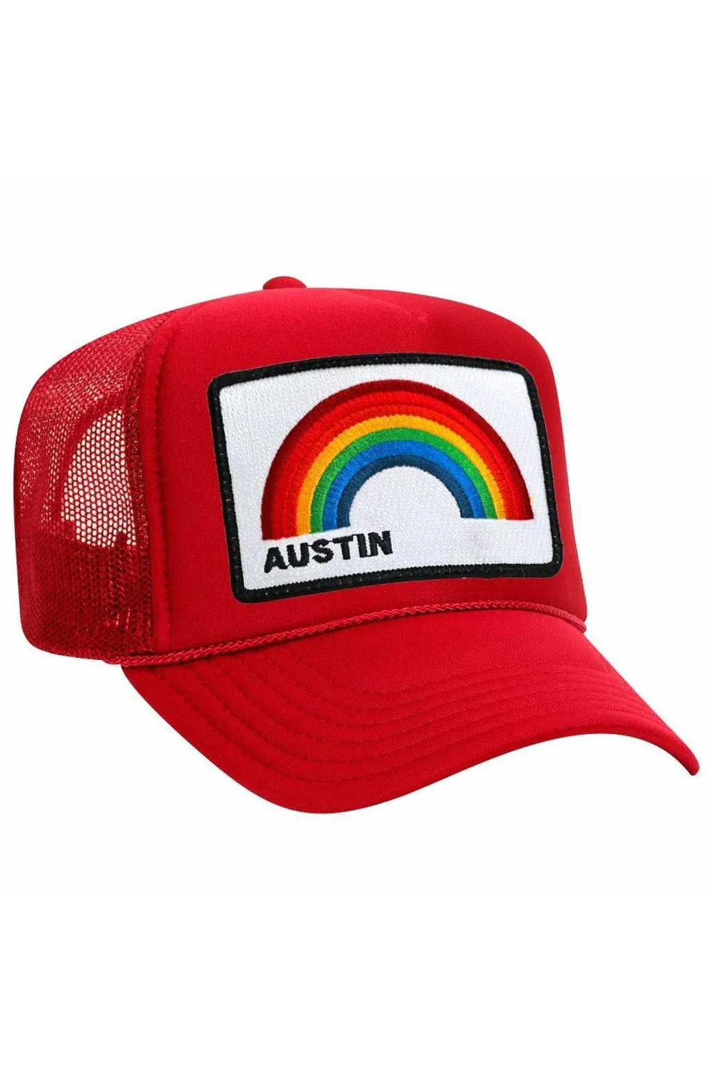 AUSTIN RAINBOW TRUCKER HAT