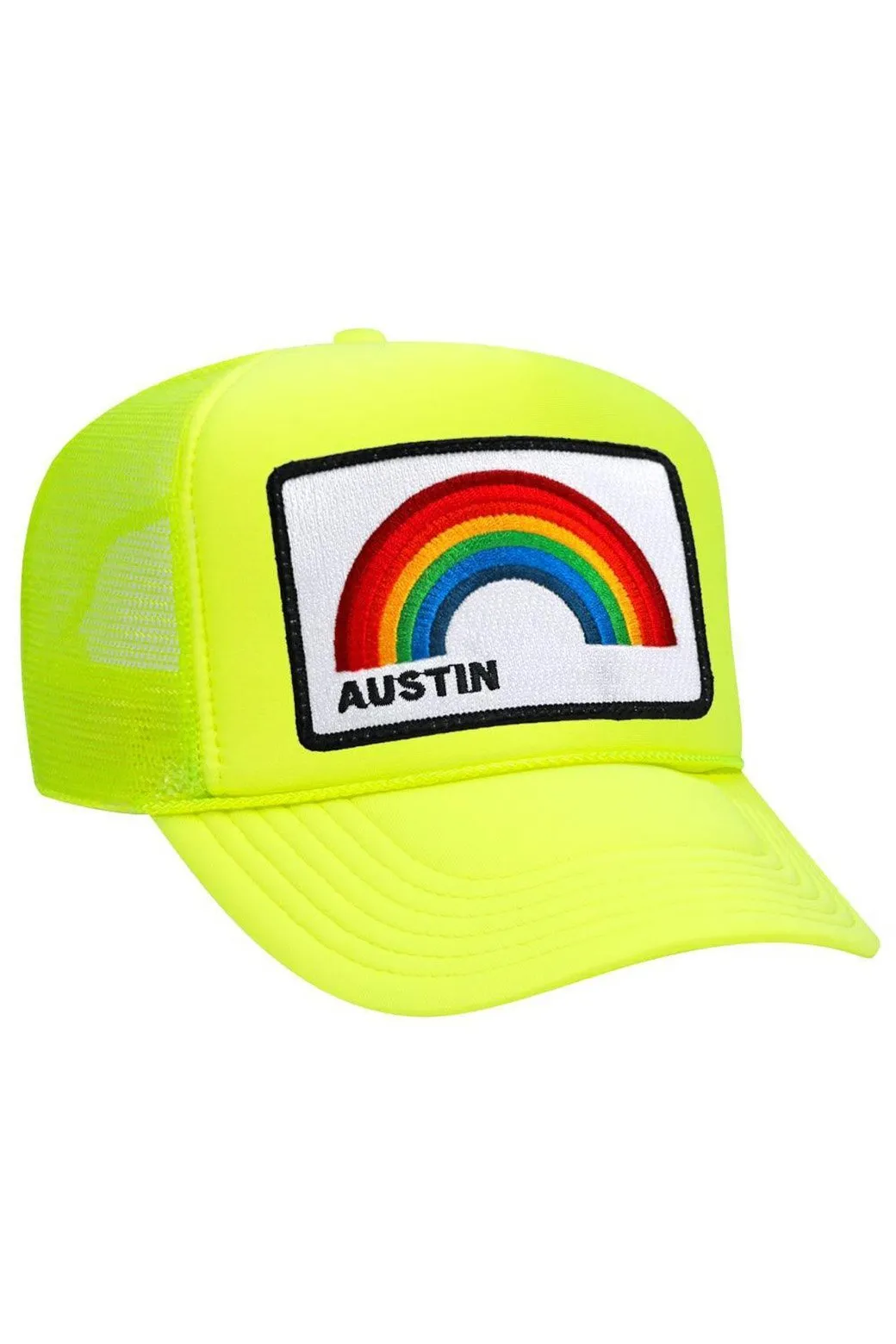 AUSTIN RAINBOW TRUCKER HAT