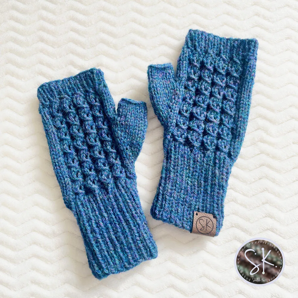 Berry Picker Fingerless Gloves / Fingerless Mittens