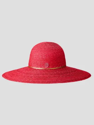 Blanche Red Straw Hat