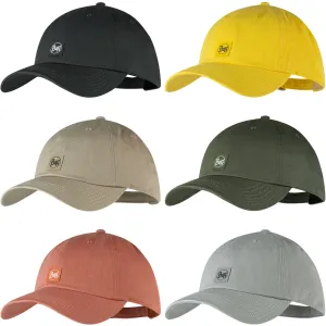 Buff Adults Solid UPF 50 6 Panel Running Baseball Cap Hat