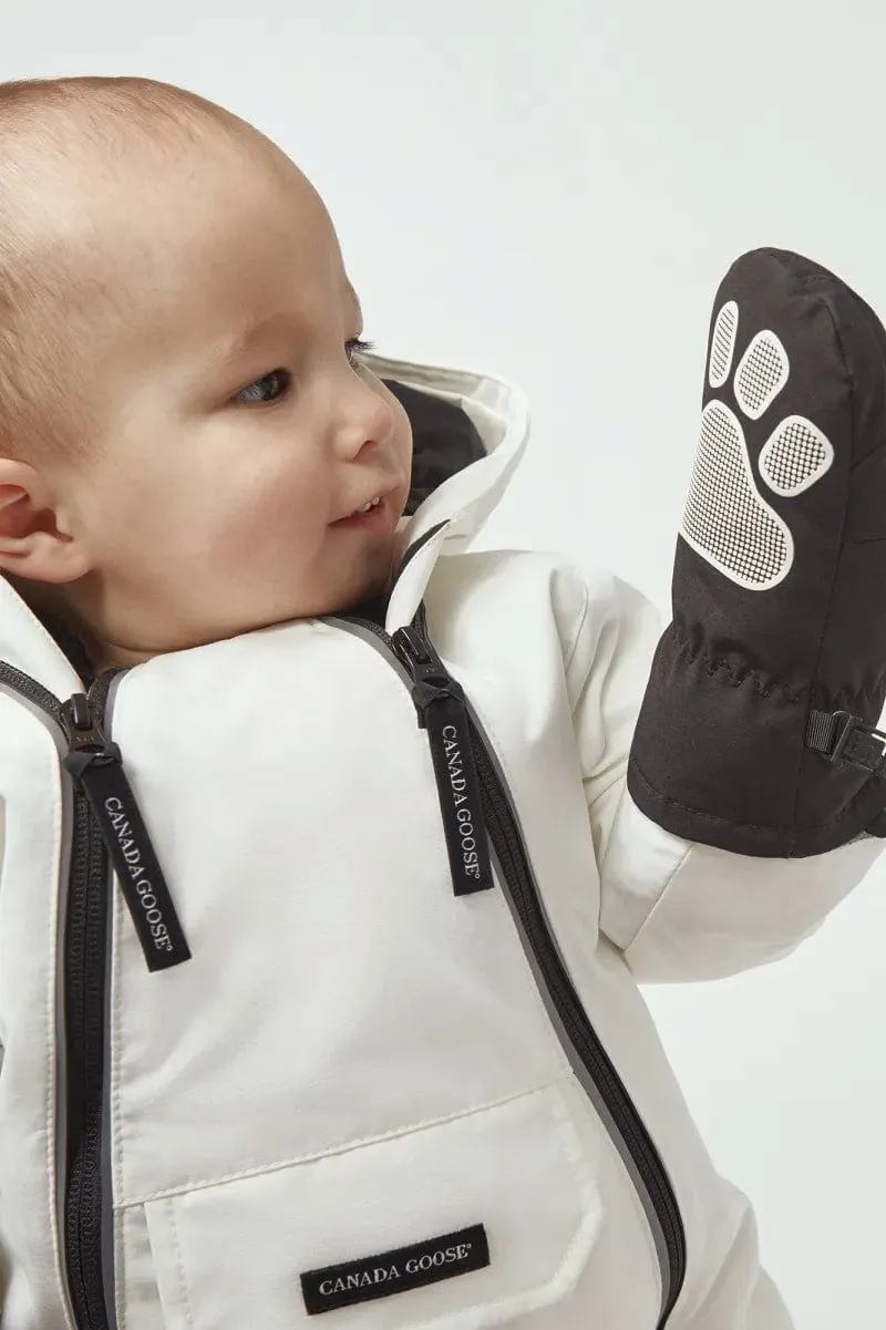 Canada Goose Baby Paw Mittens in Black