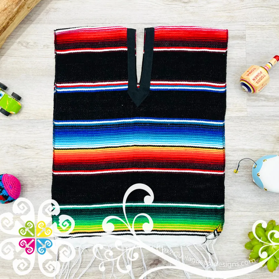 Children's Large Sarape Poncho