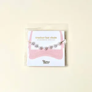 Dainty Pearl Trucker Hat Chain