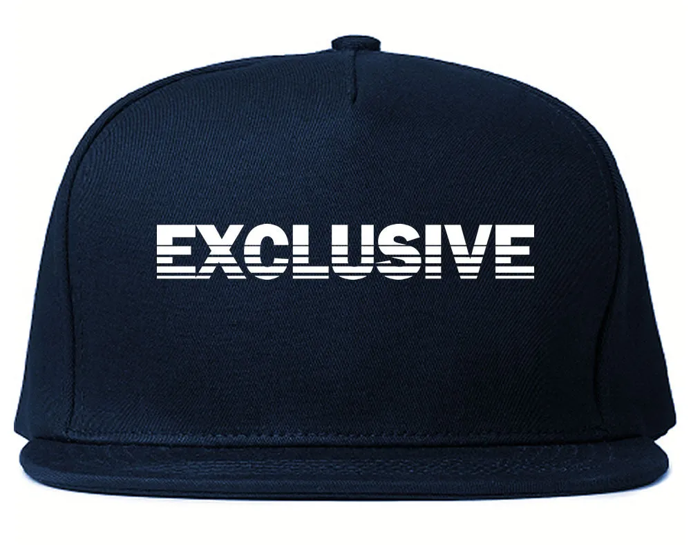 Exclusive Racing Style Snapback Hat