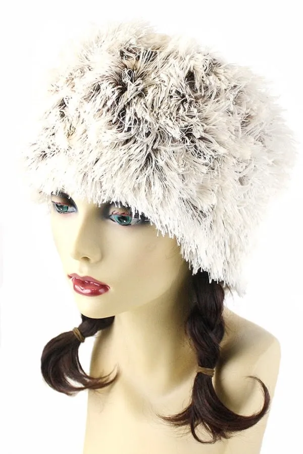 Faux Fur Wrap Scarves Headwraps