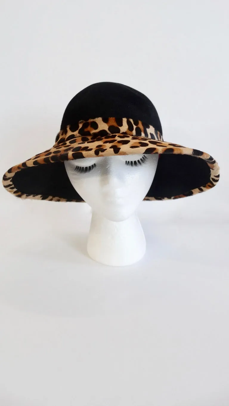 Frank Oliver Leopard Print Hat