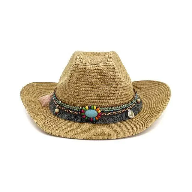 Global Cowboy Straw Hat