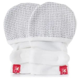 Goumikids Organic Baby Mittens - Drop Grey