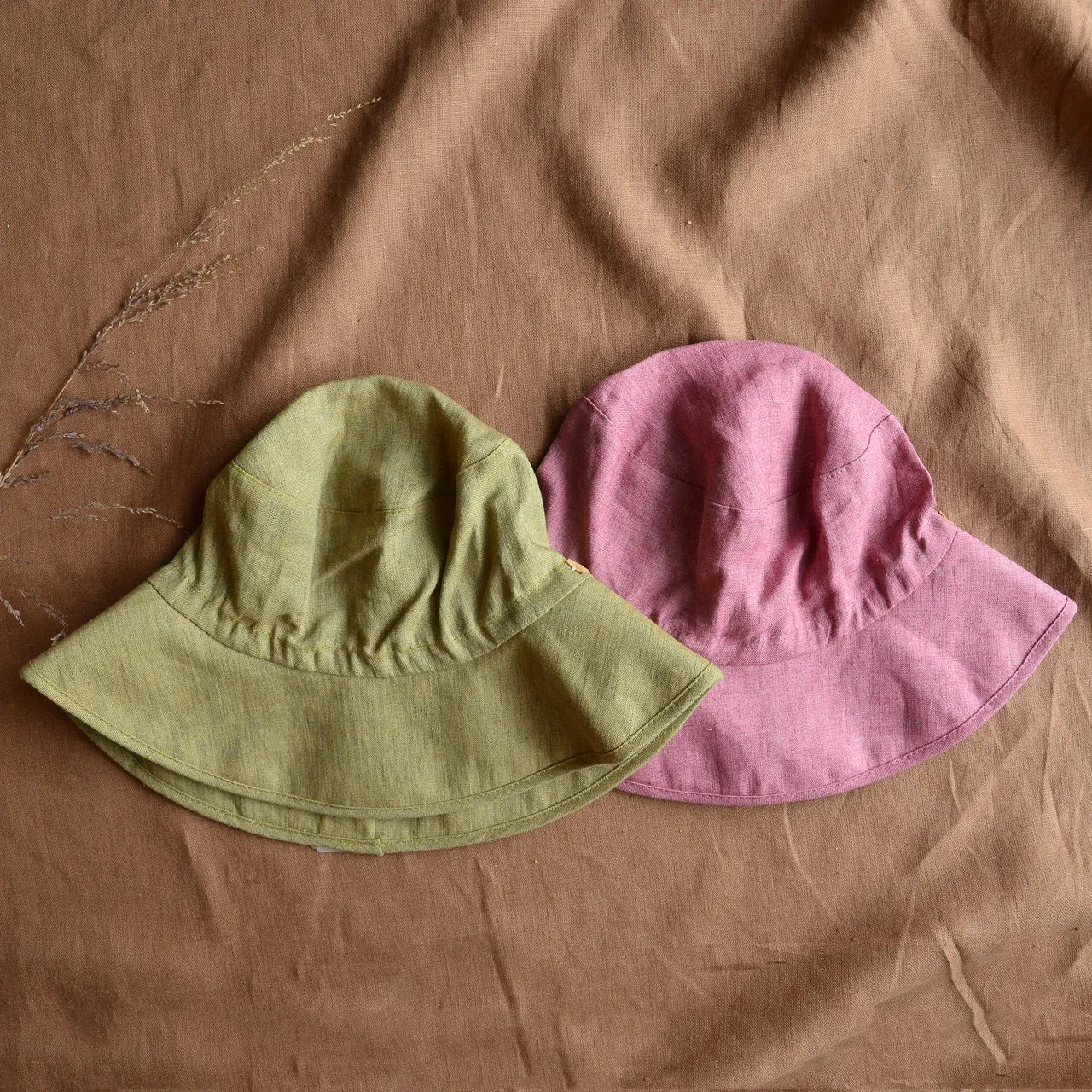 Linen Wide Brim Hat (Child-Youth)