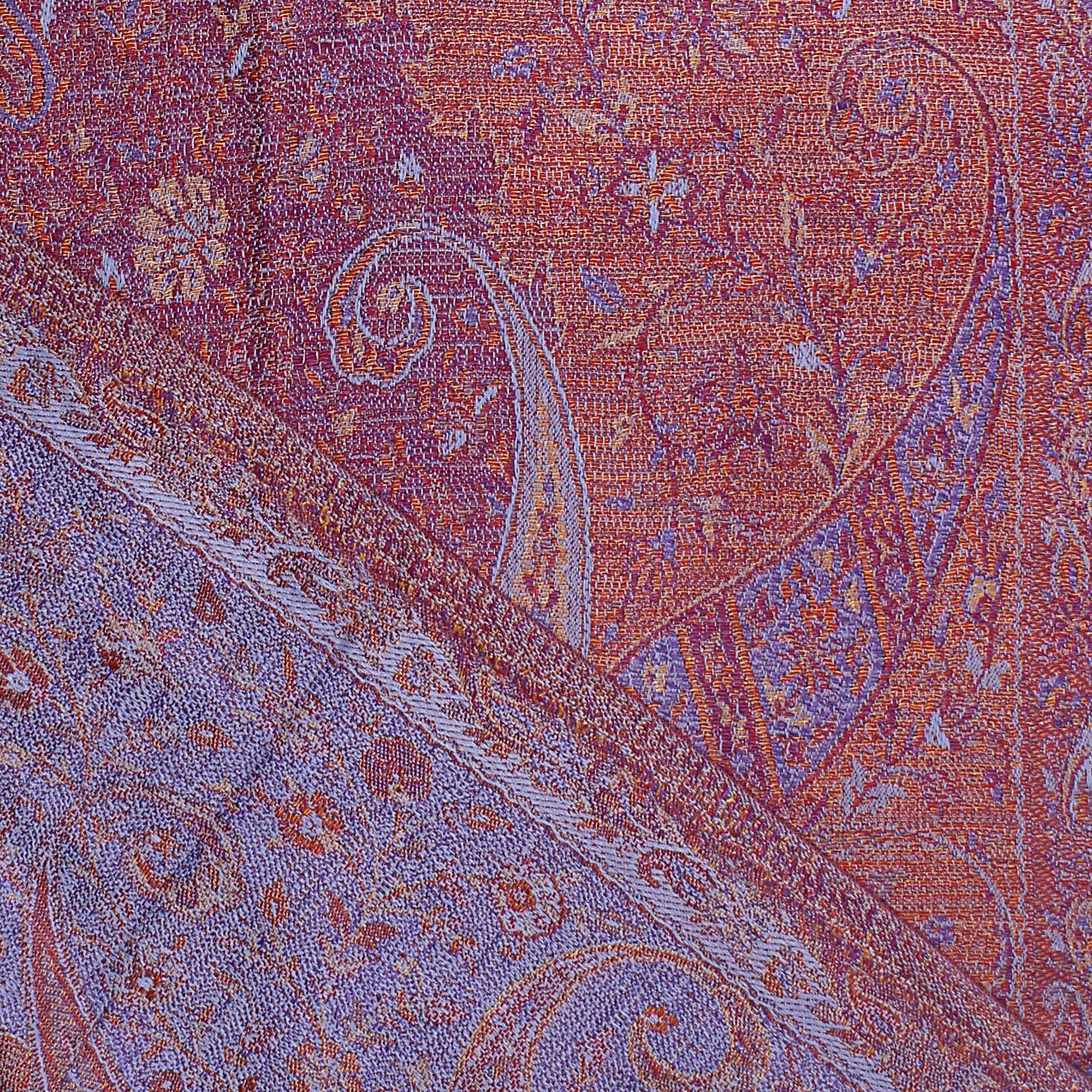 Mystic Vine Paisley Jacquard Scarf