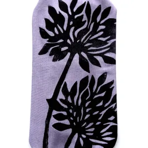 (New) Headbands - Allium on Lavender (Black Ink) by Windsparrow Studio