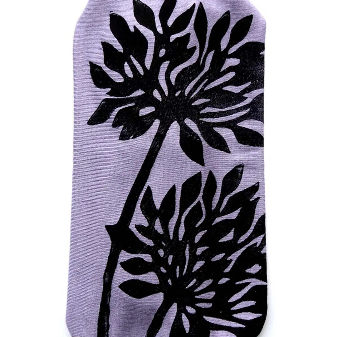 (New) Headbands - Allium on Lavender (Black Ink) by Windsparrow Studio