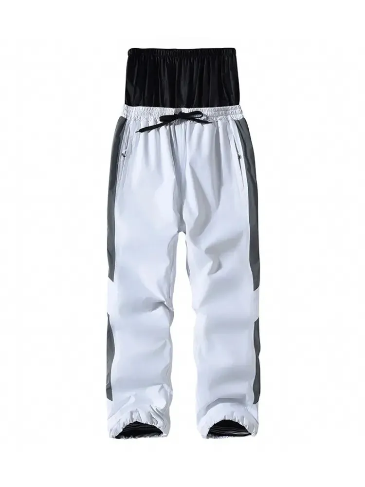 Outdoor Reflective Snowboard Pants Couple Style Sports Trousers