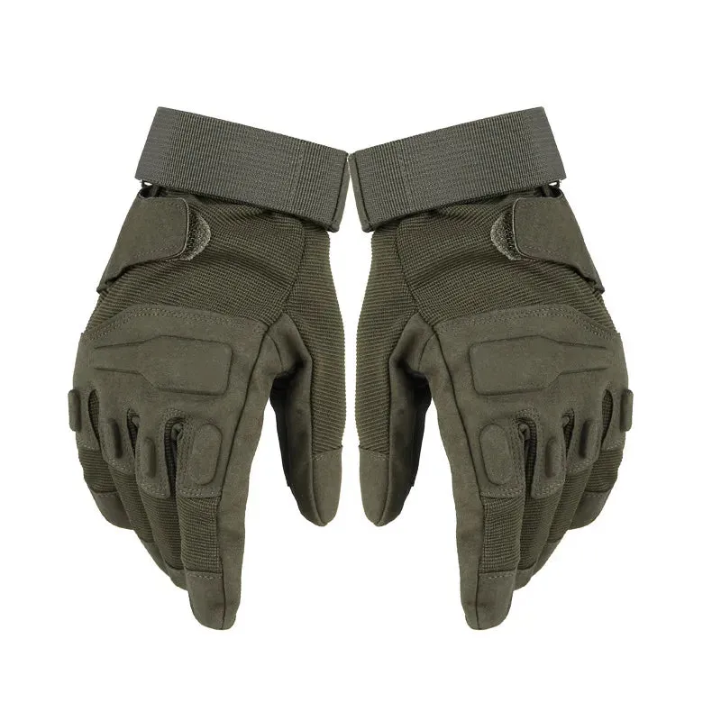 Outdoor Tactical Full Finger Bicycle Antiskid Cycling Gloves Military Army Paintball Shooting Airsoft Combat Protection Glove