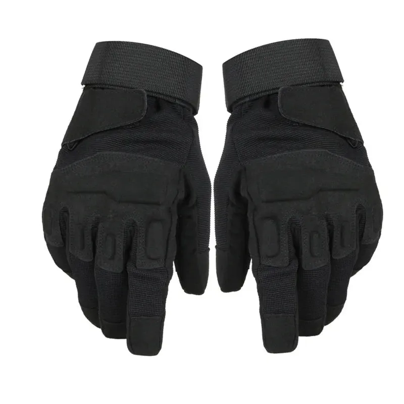 Outdoor Tactical Full Finger Bicycle Antiskid Cycling Gloves Military Army Paintball Shooting Airsoft Combat Protection Glove