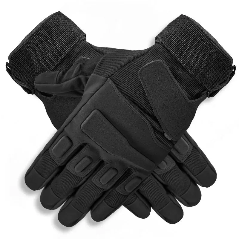 Outdoor Tactical Full Finger Bicycle Antiskid Cycling Gloves Military Army Paintball Shooting Airsoft Combat Protection Glove