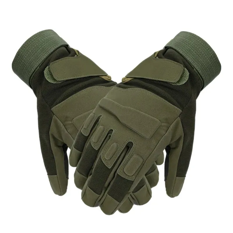 Outdoor Tactical Full Finger Bicycle Antiskid Cycling Gloves Military Army Paintball Shooting Airsoft Combat Protection Glove