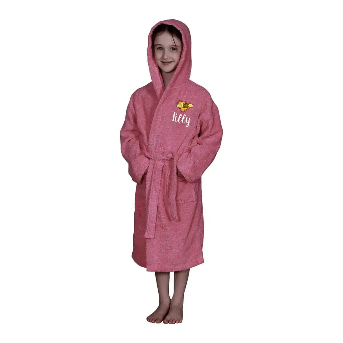 Superhero Hooded Bathrobe