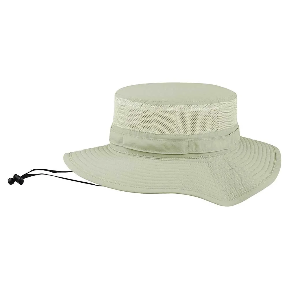 Taslon UV Bucket Hat with Mesh Crown