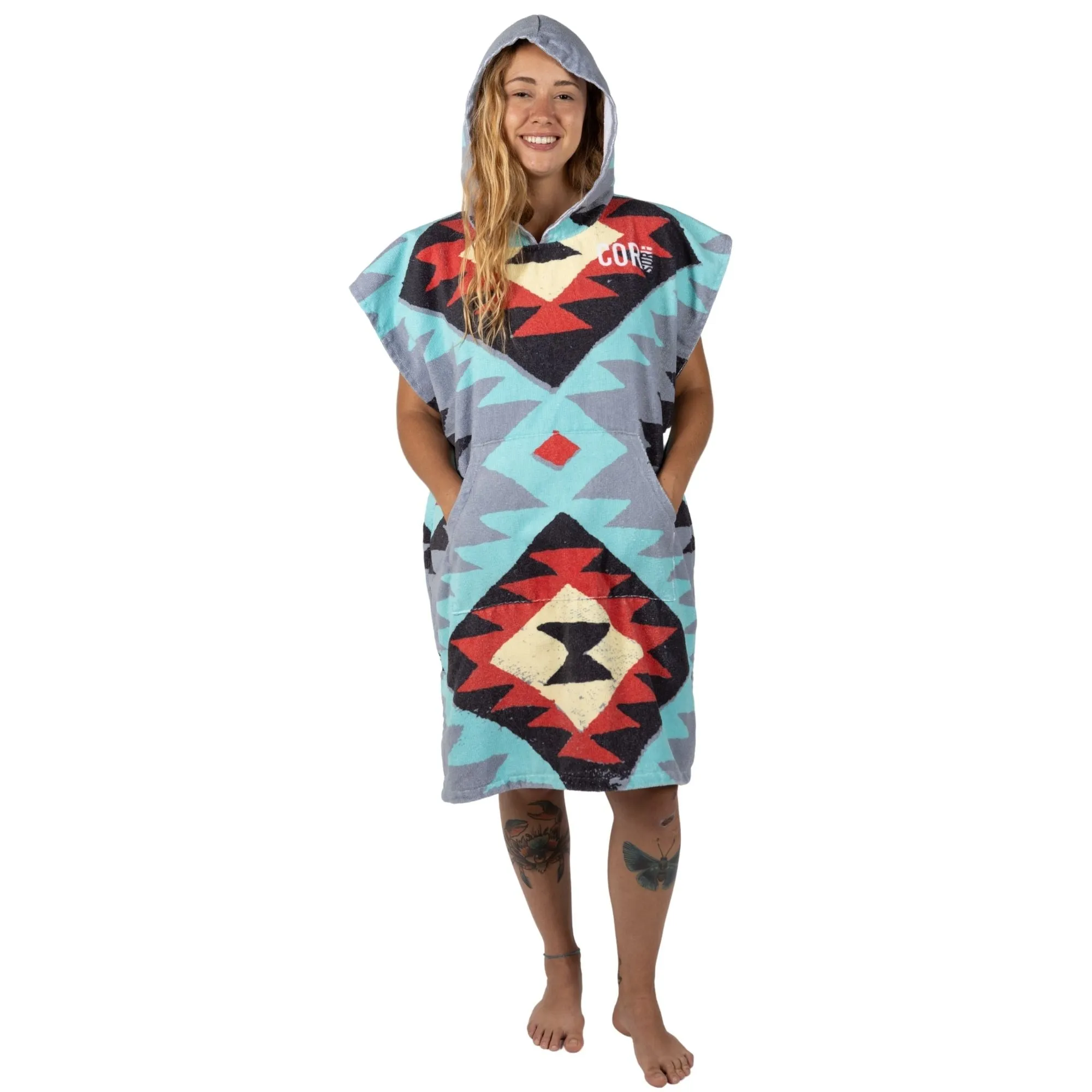 Tribal Tech Changing Poncho - Medium (Small Adults/Big Kids)