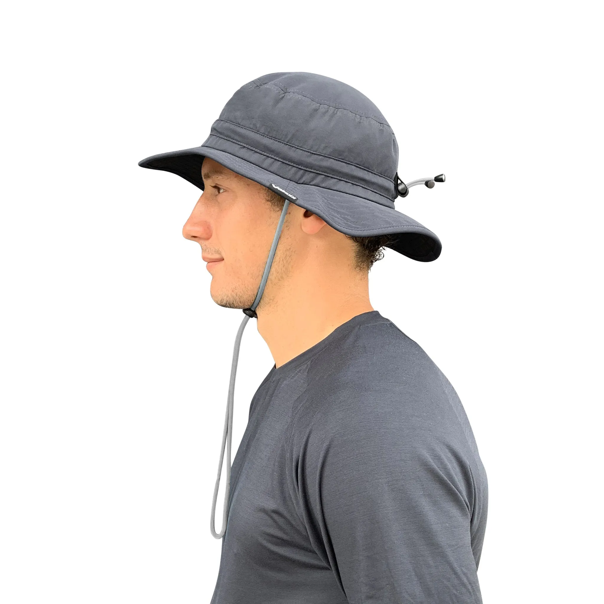 UV Ocean Surf Hat - Charcoal