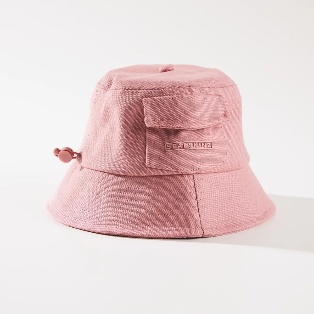 Waterproof Canvas Patch Pocket Bucket Hat